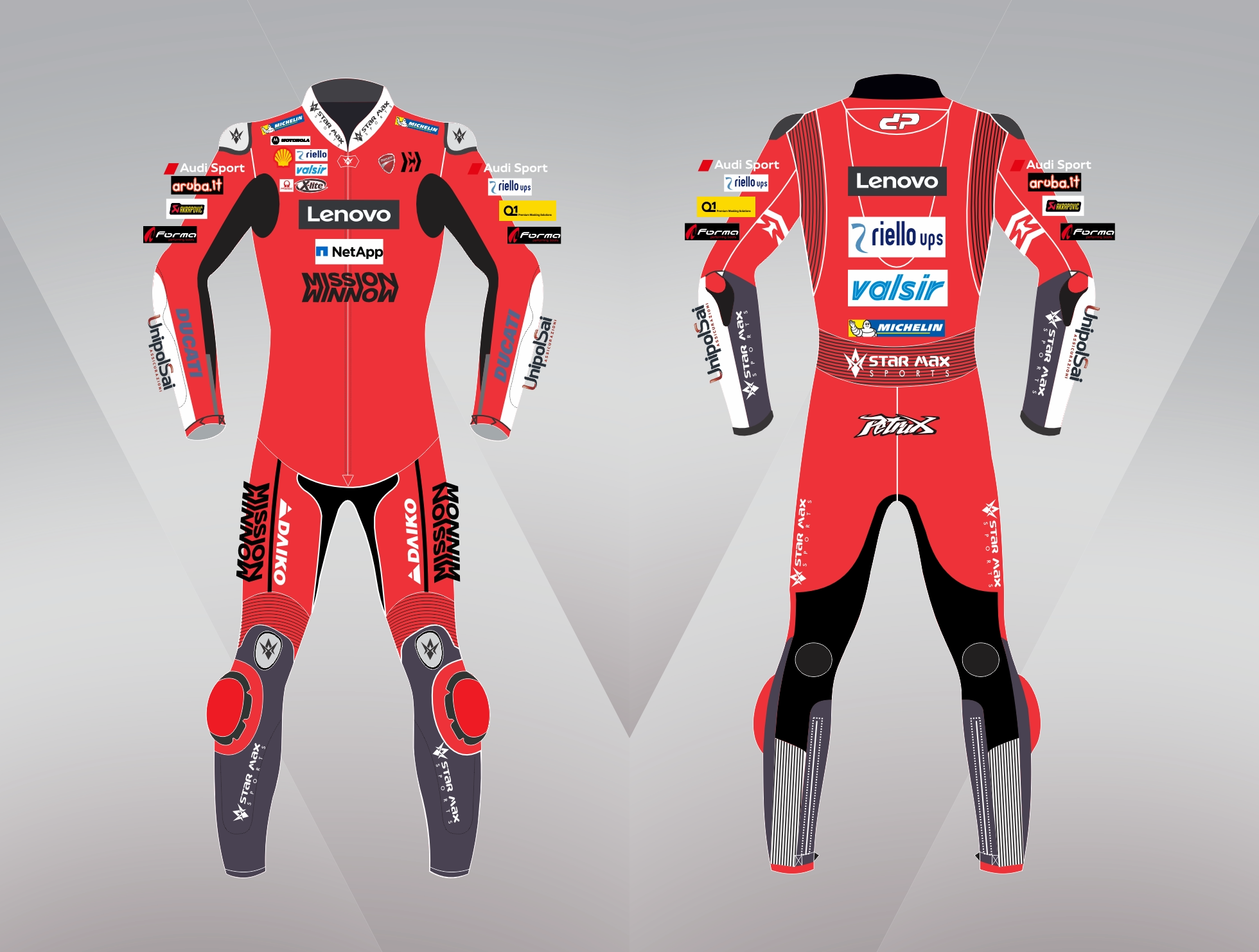 Motogp ducati petrux leather racing suit,.