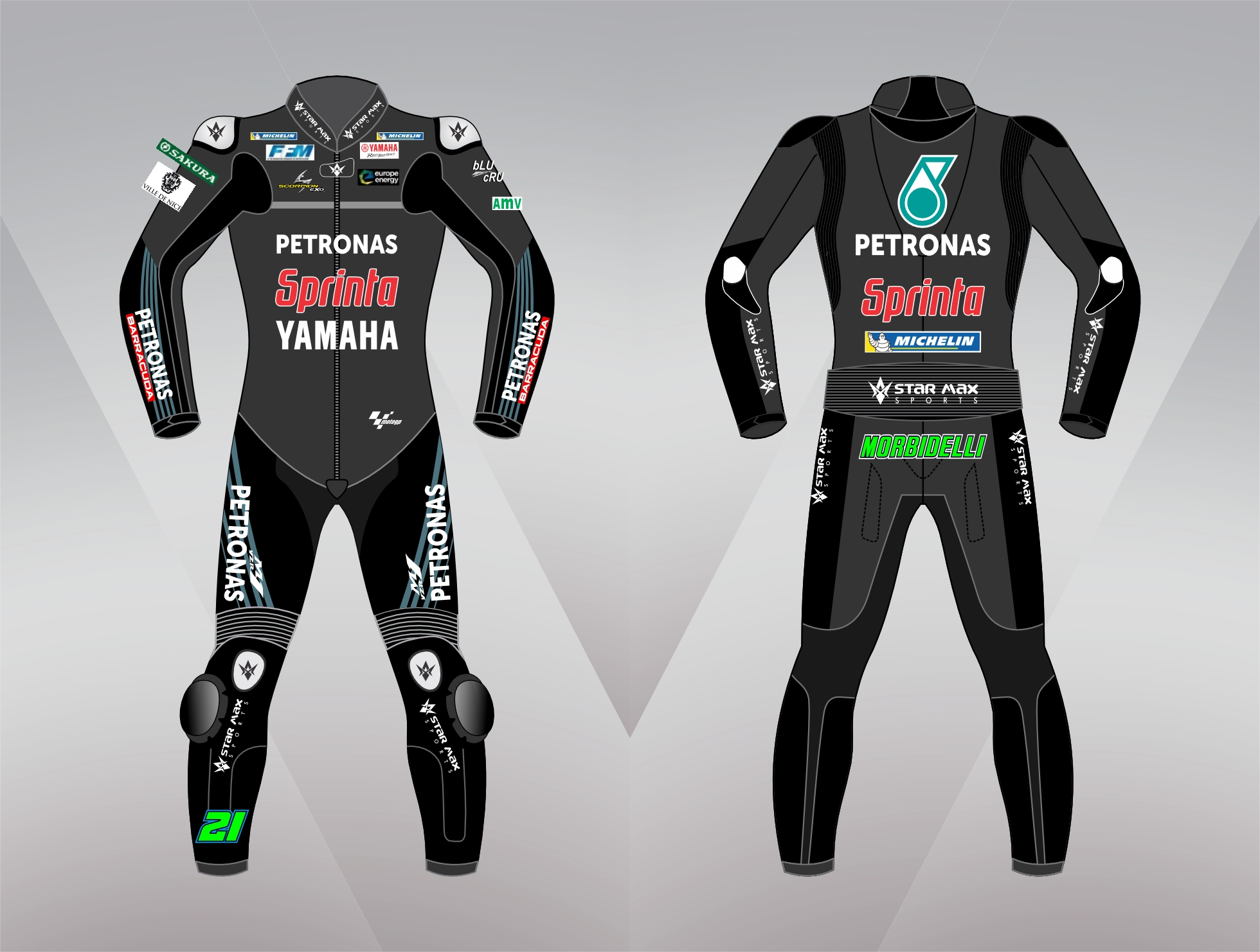 Motogp race suit best petronas sprinta morbideli3