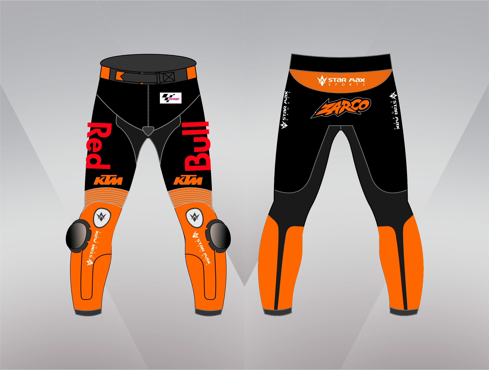 Motogp redbull ktm leather racing pant..