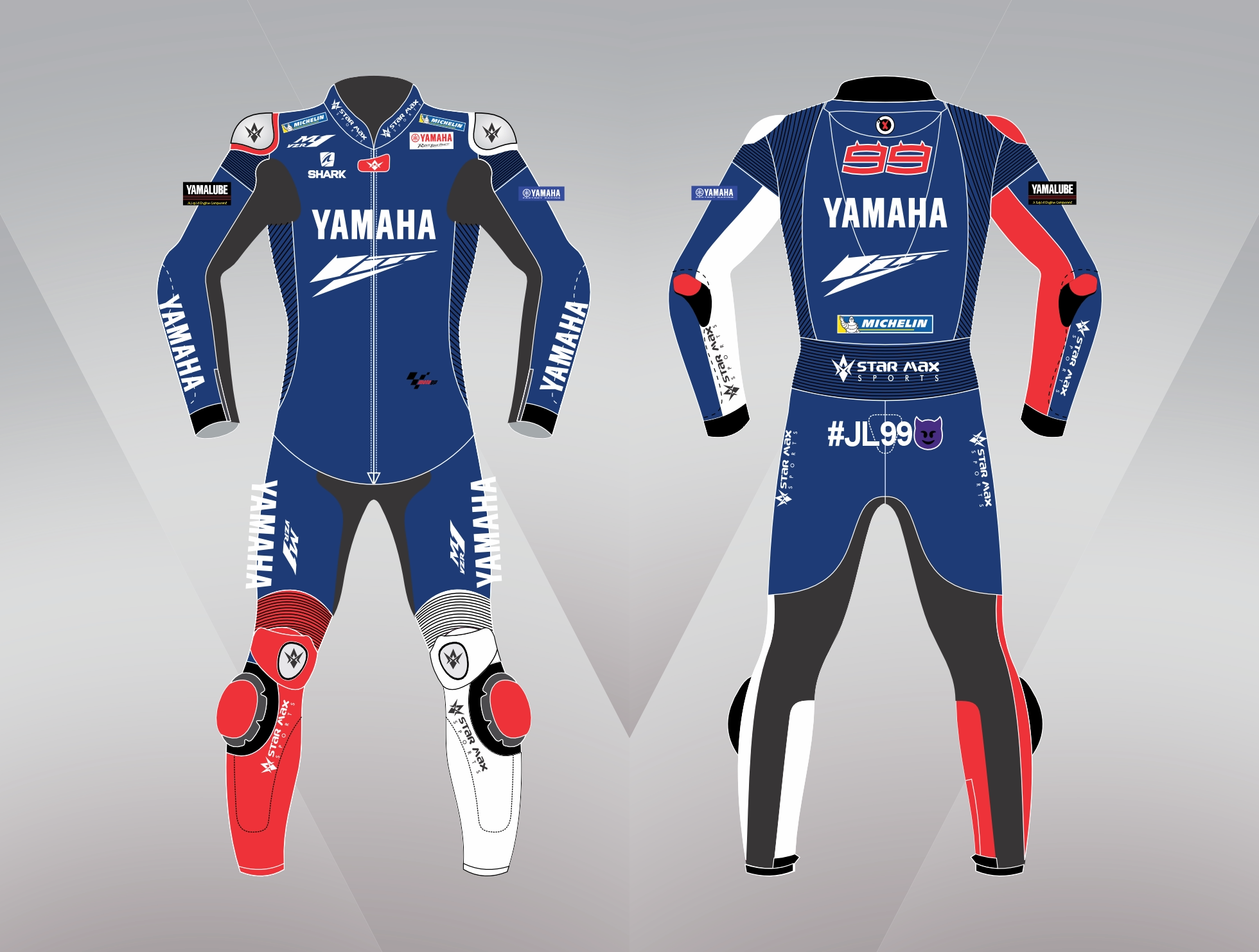 Motogp yamaha m1 leather racing suit,,