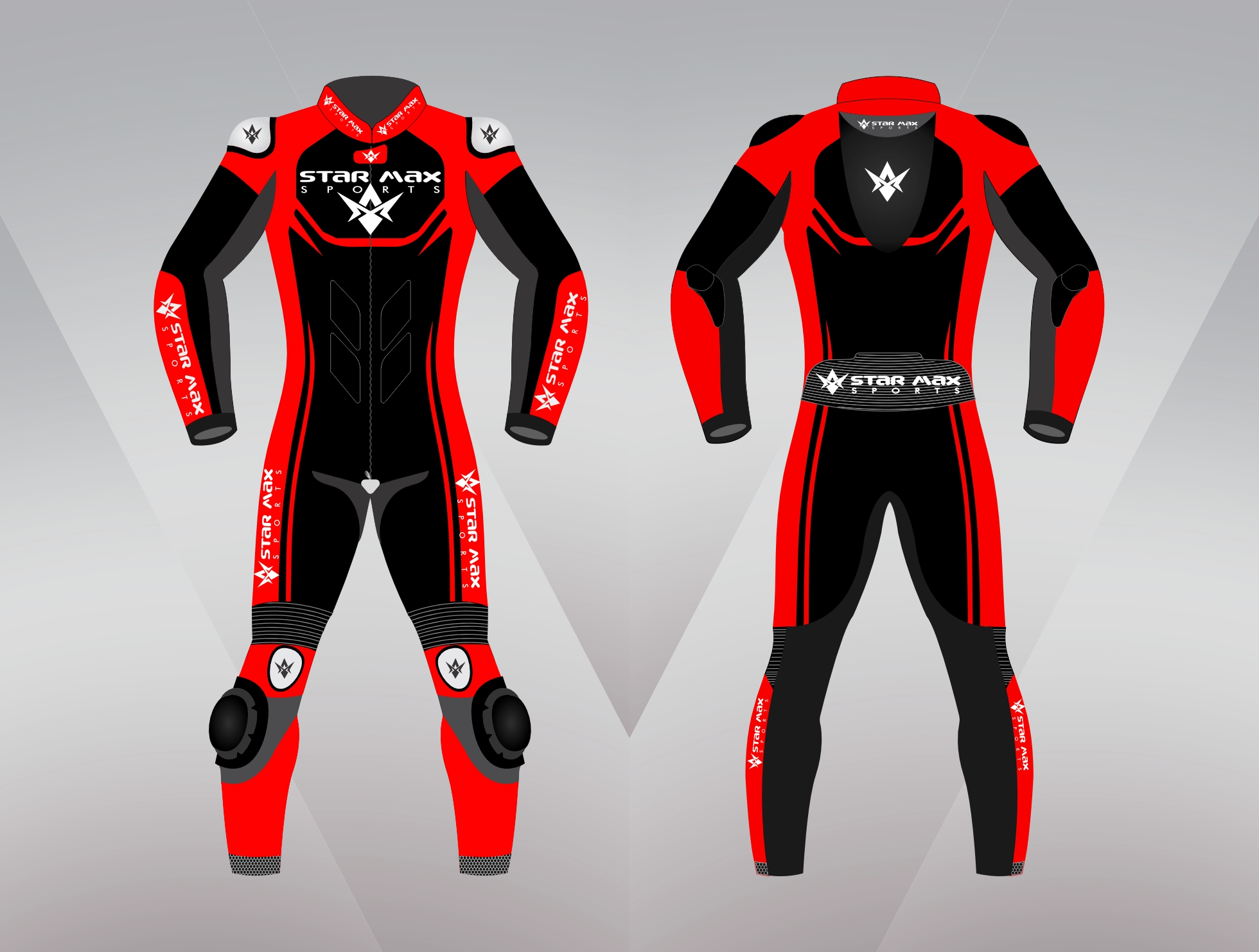 Star max sports special blaze leather racing suit,,…