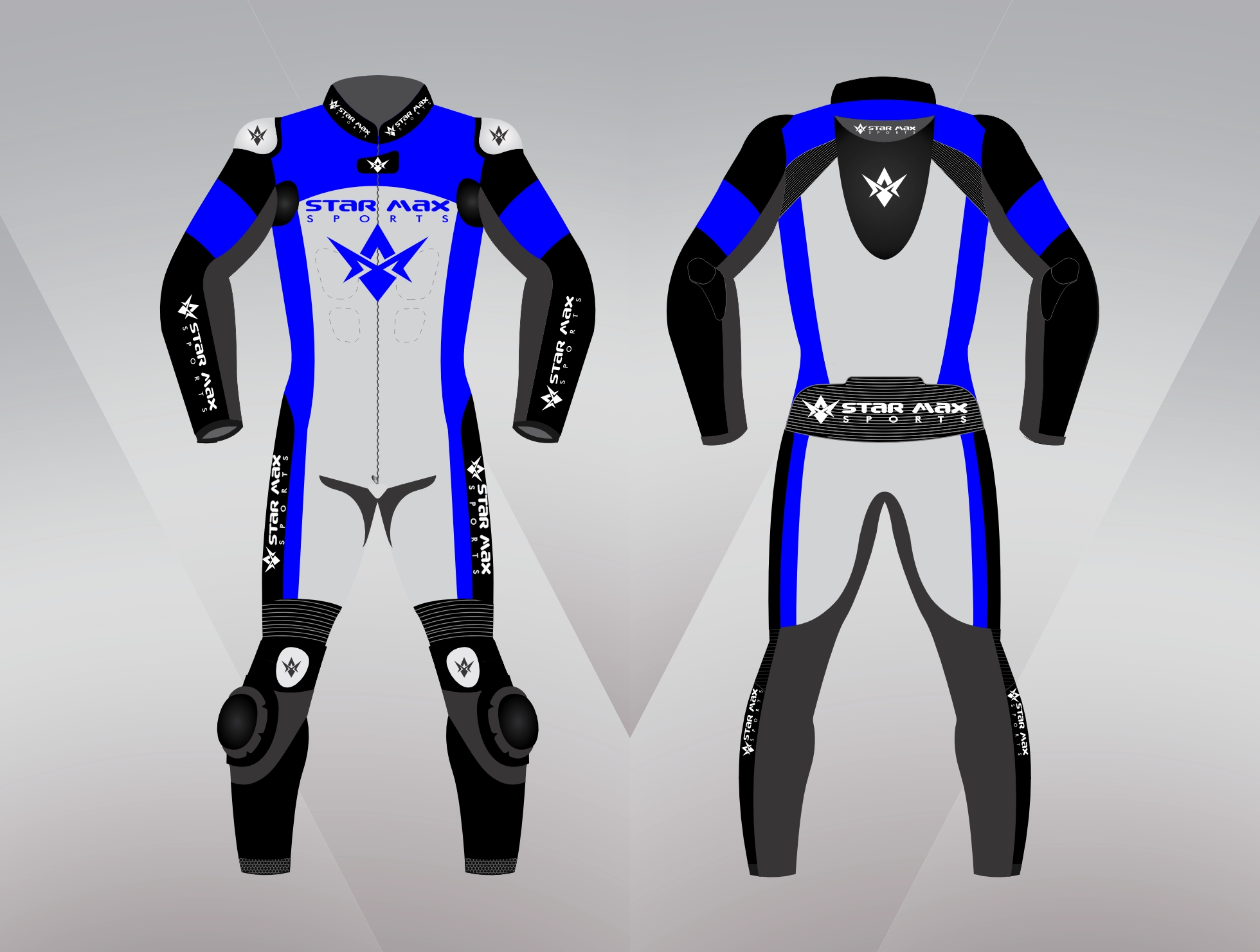 Star max sports special victor leather racing suit,.