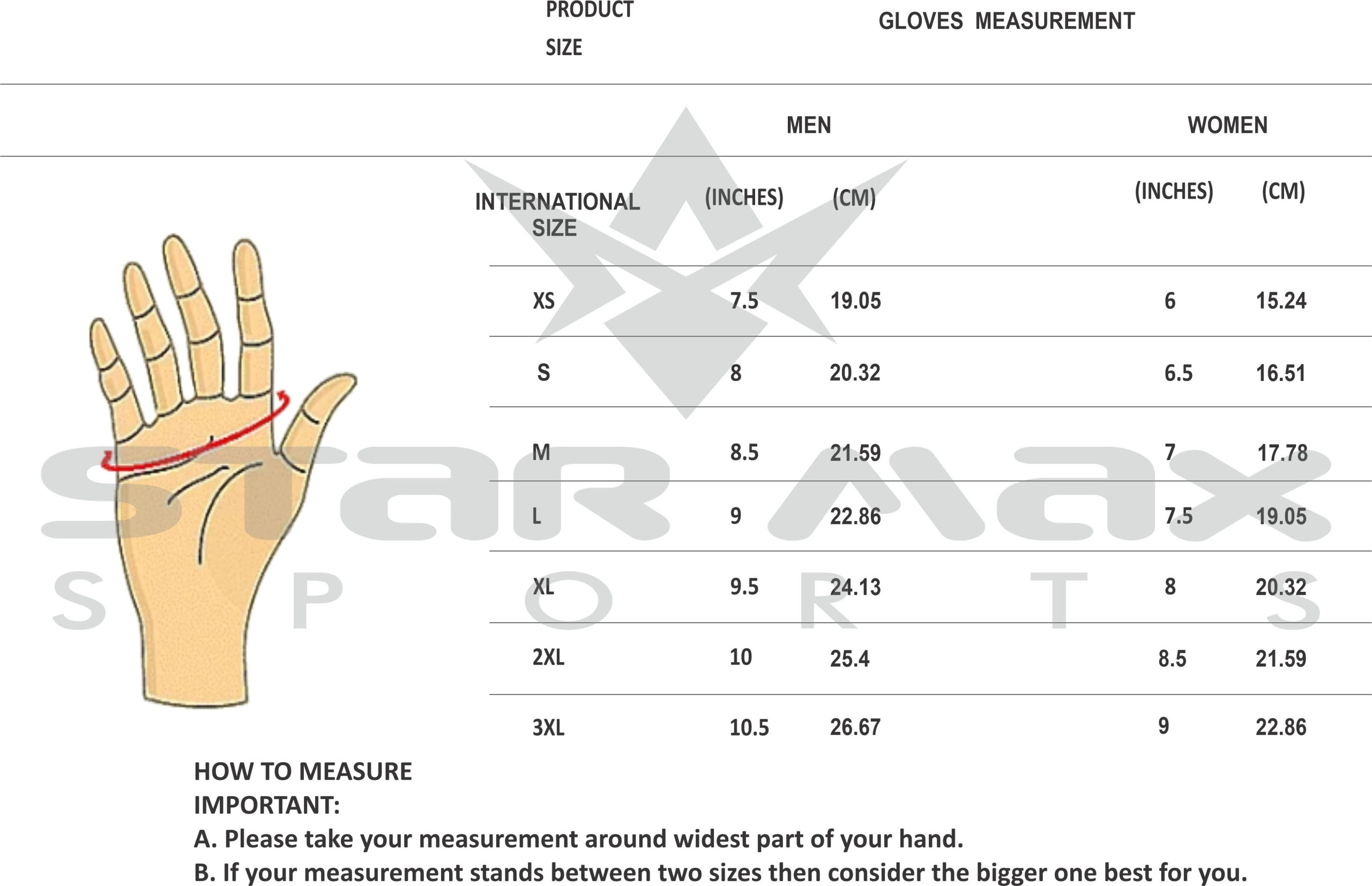 Gloves men and women scaled