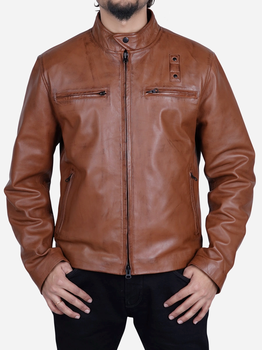 Motorcycle leather jacket