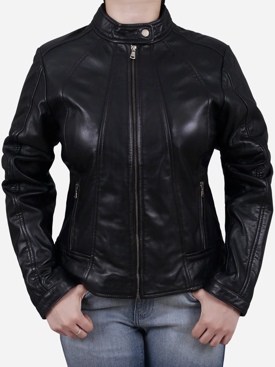 Motorcycle leather jacket